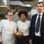 De g à d : Melisande Zeddam, Chimène et Stéphane Malchow.