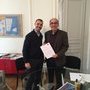 De g. à d. : Vincent SITZ, Président de la Commission Emploi Formation (…)