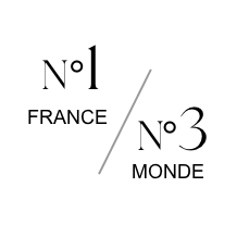 N°1 en France / N°3 dans le monde