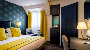 Chambre - Best Western Plus Hotel Littéraire Gustave Flaubert © Thomas Cauchard